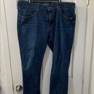 Goodfellow & Co Men's Dark Blue Straight Jeans